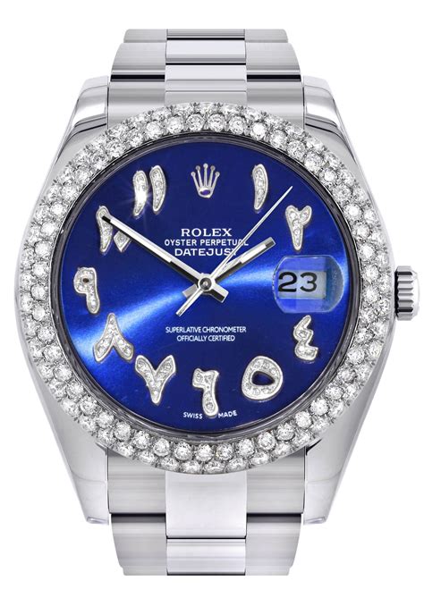 light blue arabic dial rolex|rolex datejust 41 arabic numerals.